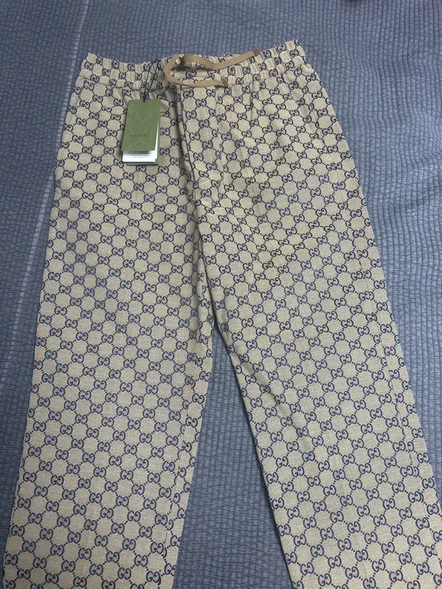 Gucci cotton canvas pants